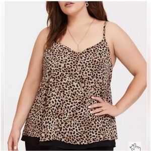 Torrid Leopard Print Women's Top Size 0